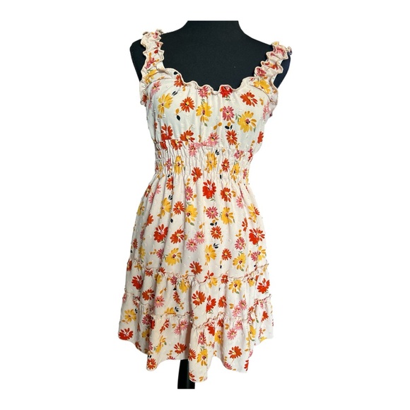 Moa Moa Dresses & Skirts - Moa Moa Women Juniors Sleeveless Floral Dress Size Small